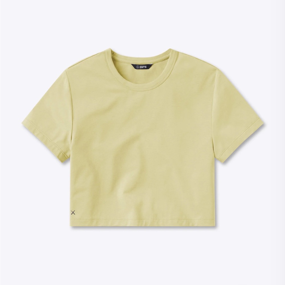 NWT Cuts Almost Friday Cropped Tee - Picture 7 of 9